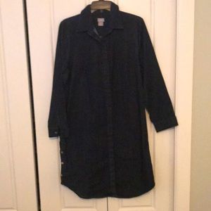 Chico’s size 0 (6-8) denim dress.